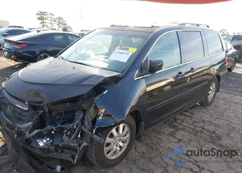 2009 Honda Odyssey Ex-L из США, поврежденный, VIN 5FNRL38609B059783